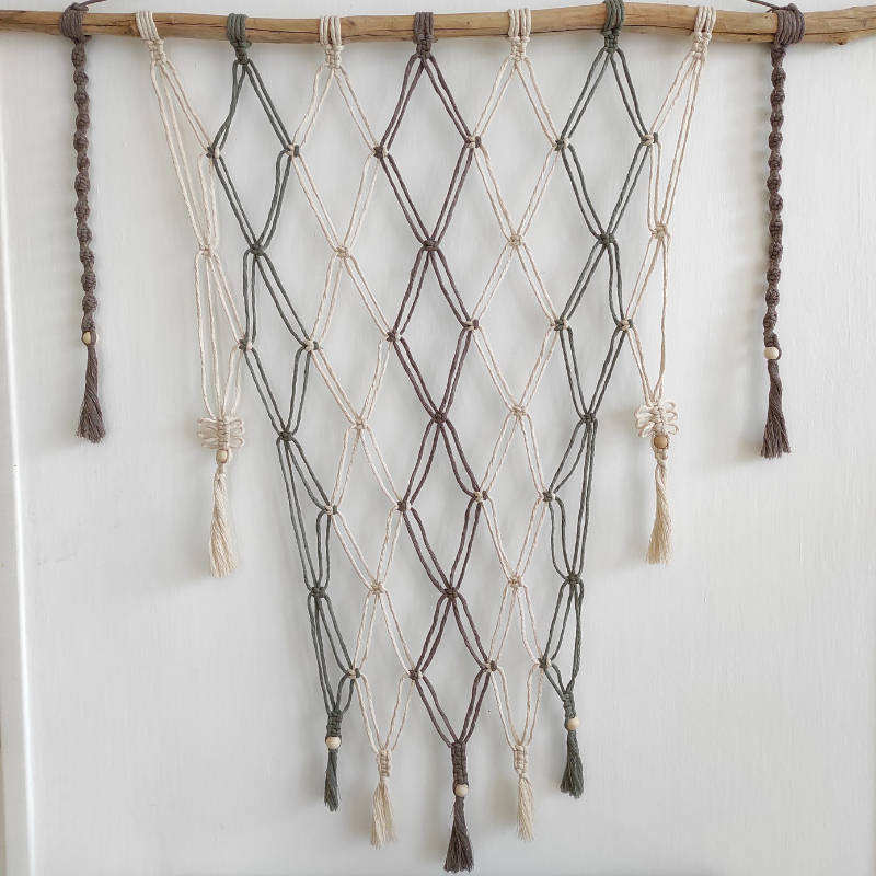 Workshop MACRAMÉ NÁSTĚNKA / ZÁVĚSNÁ DEKORACE (2 v 1)