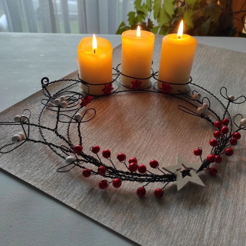 Workshop DRÁTOVANÝ ADVENTNÍ VĚNEC