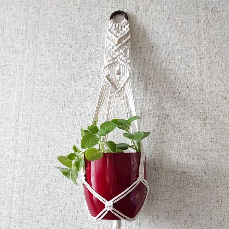 Workshop MACRAMÉ ZÁVĚSNÝ KOŠÍK NA KVĚTINÁČ