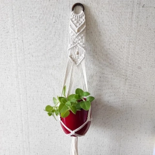 Workshop MACRAMÉ ZÁVĚSNÝ KOŠÍK NA KVĚTINÁČ
