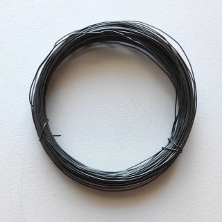 Černý žíhaný drát průměr 0,5 mm