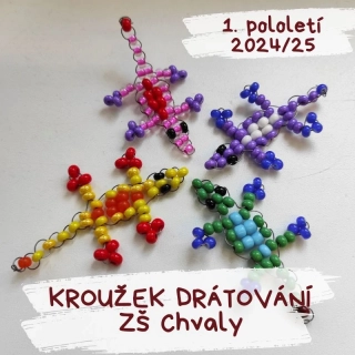 Kroužek drátování v ZŠ Chvaly