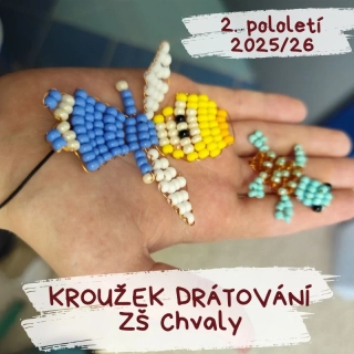 Kroužek drátování v ZŠ Chvaly
